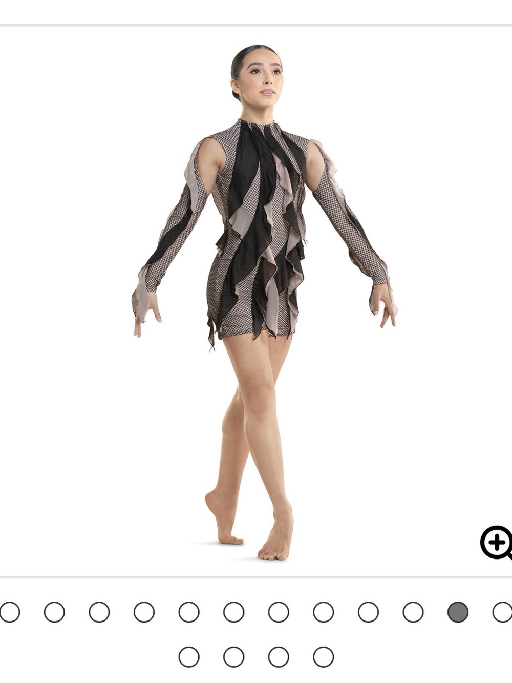 Tenth House Quake TD26488 Dance Costume- Contemporary Costume Unitard LC
